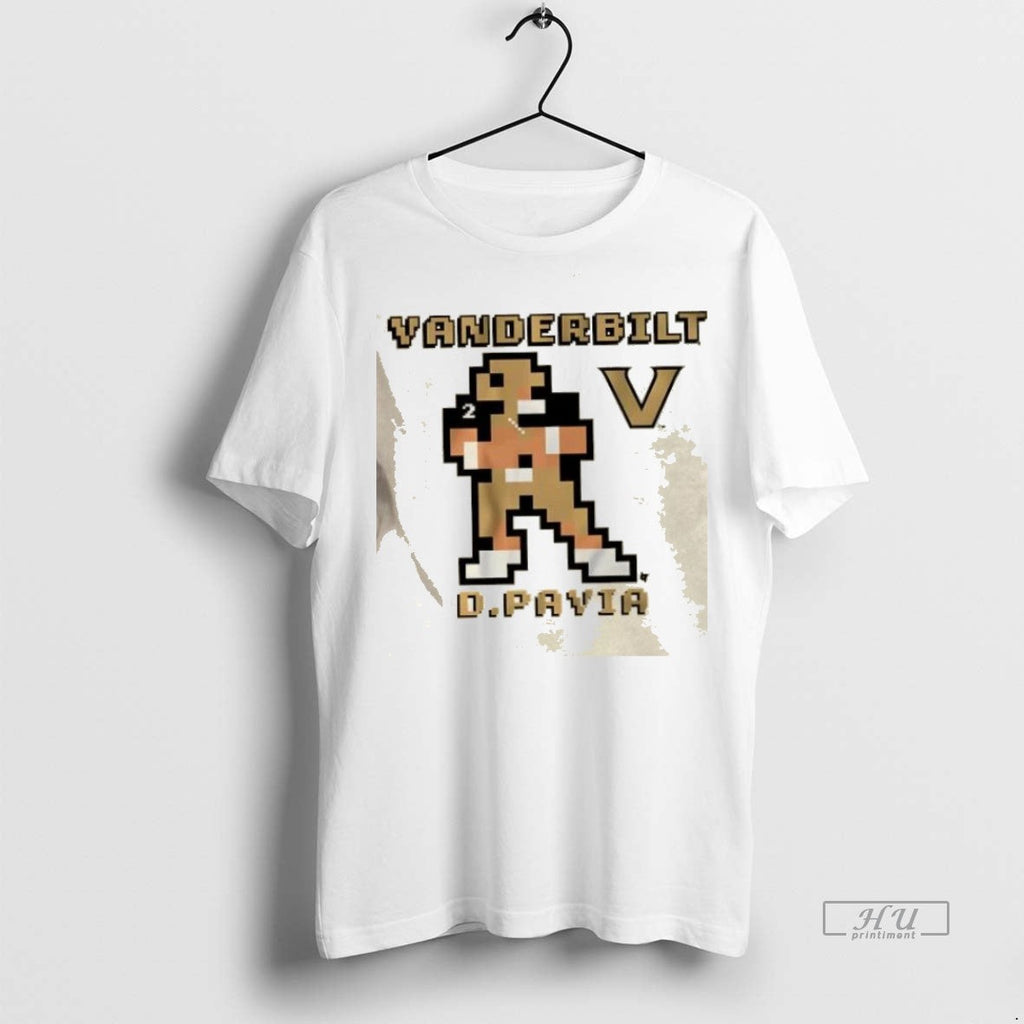 Trending Vanderbilt Football Diego Pavia Retro Baller - Adult & Kids T-Shirts, Sweatshirts & Hoodies apparel design preview 1