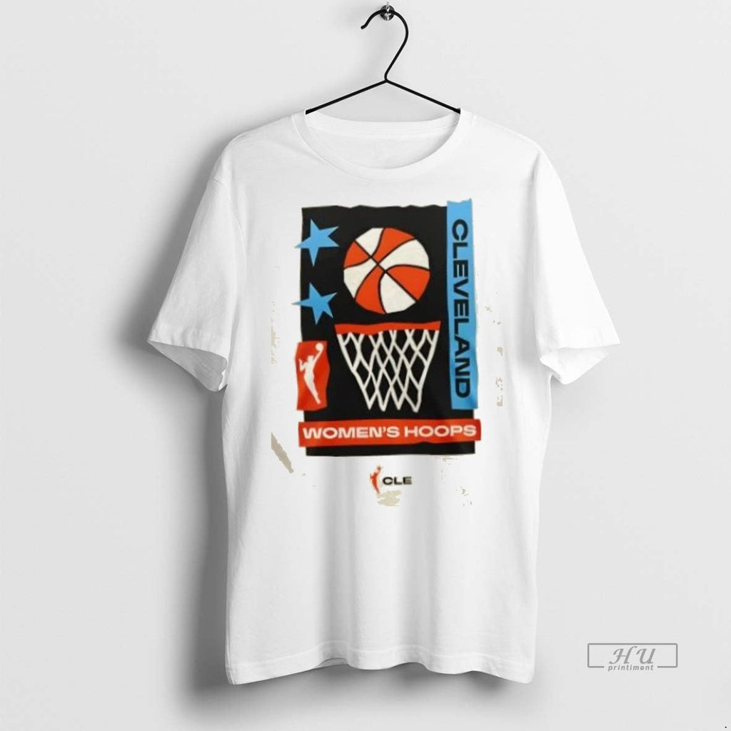 Trending Wnba Cleveland Womens Hoops 2 Sided Graphic - Adult & Kids T-Shirts, Sweatshirts & Hoodies apparel design preview 1