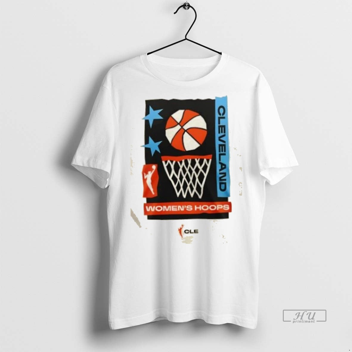 Trending Wnba Cleveland Womens Hoops 2 Sided Graphic - Adult & Kids T-Shirts, Sweatshirts & Hoodies apparel design preview 1
