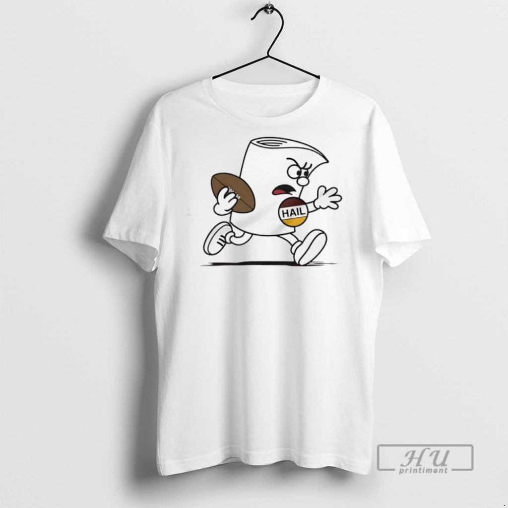 Trending Washington Commanders Running Hail Graphic - Adult & Kids T-Shirts, Sweatshirts & Hoodies apparel design preview 1