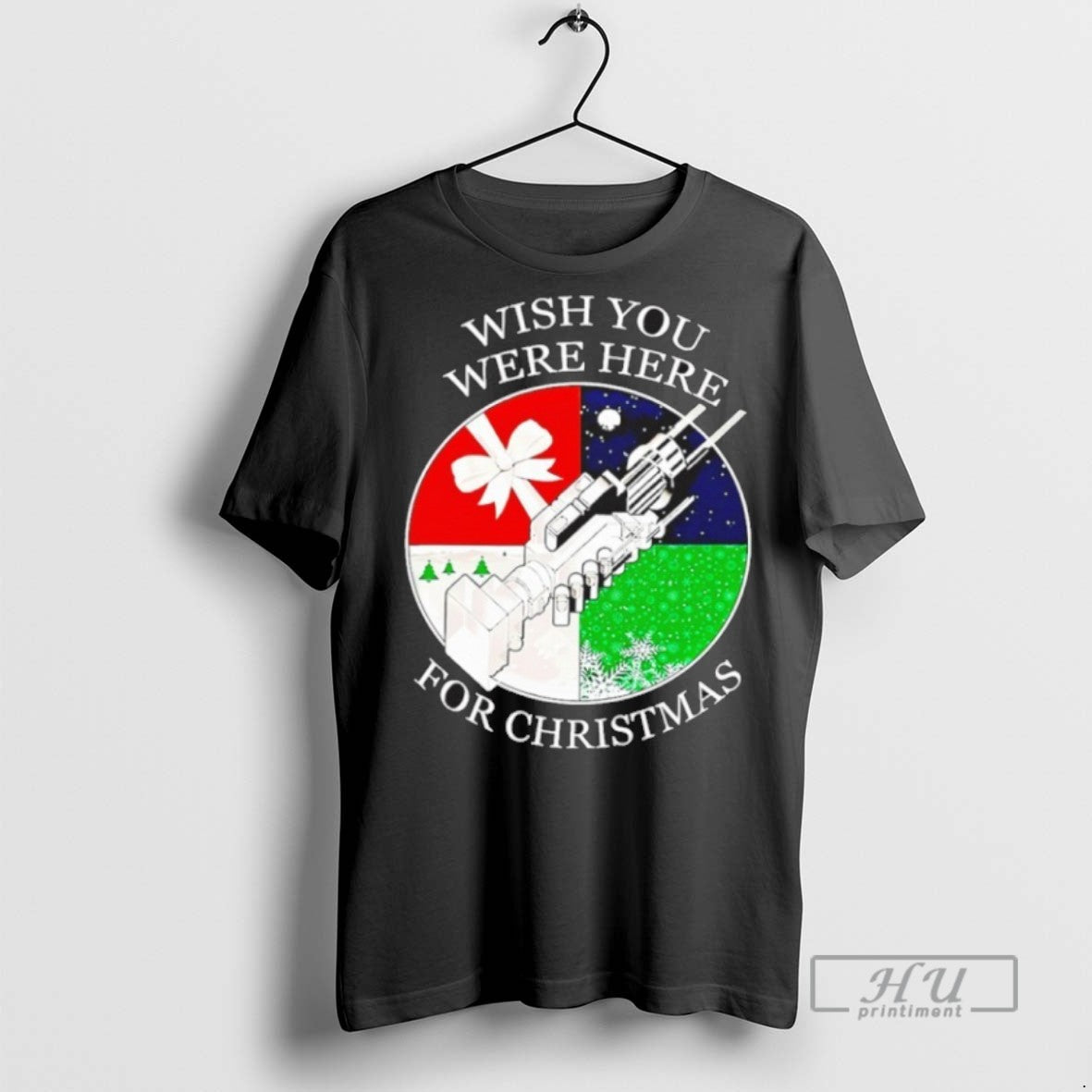 Trending Wish You Were Here For Christmas - Adult & Kids T-Shirts, Sweatshirts & Hoodies apparel design preview 1