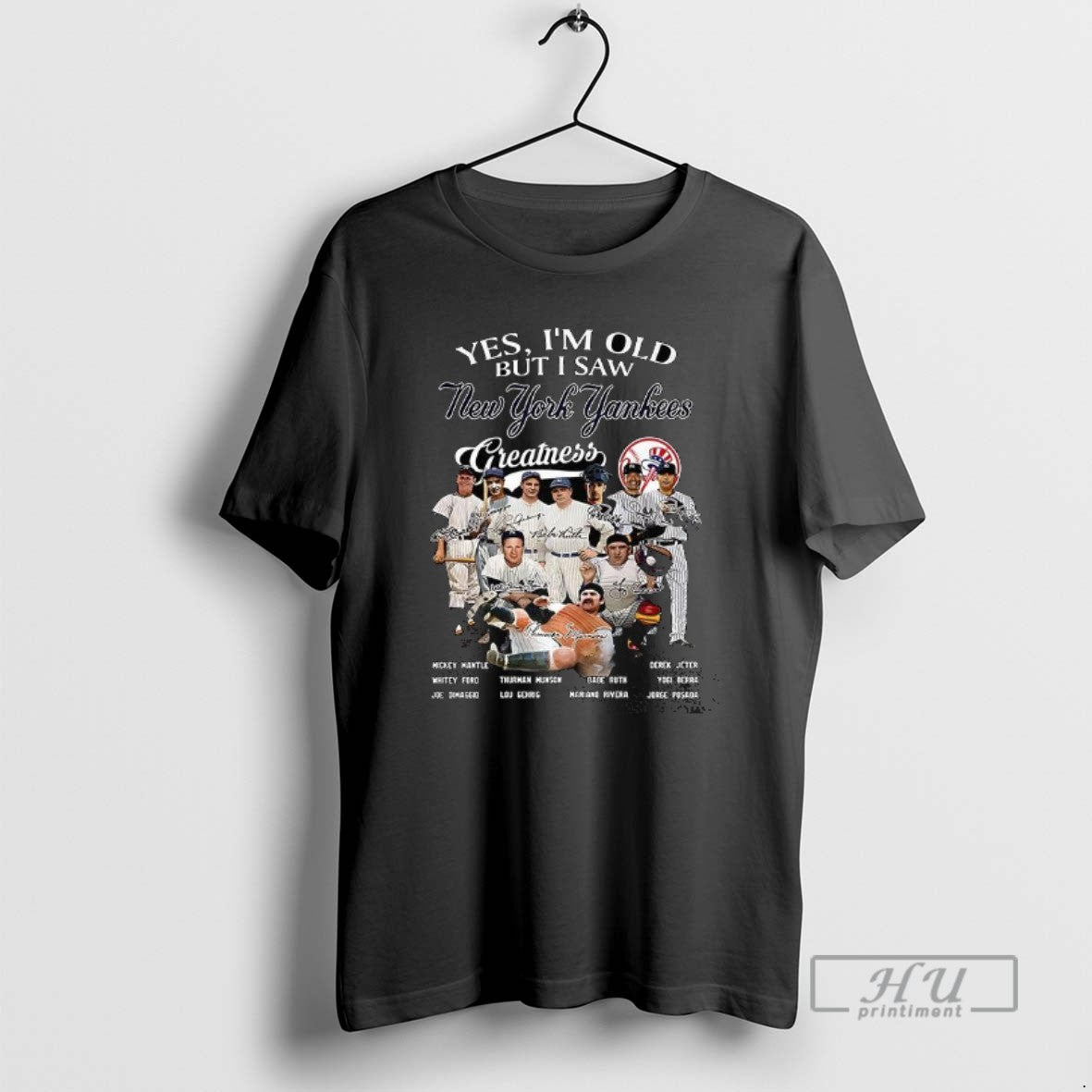 Trending Yes Im Old But I Saw New York Yankees - Adult & Kids T-Shirts, Sweatshirts & Hoodies apparel design preview 1