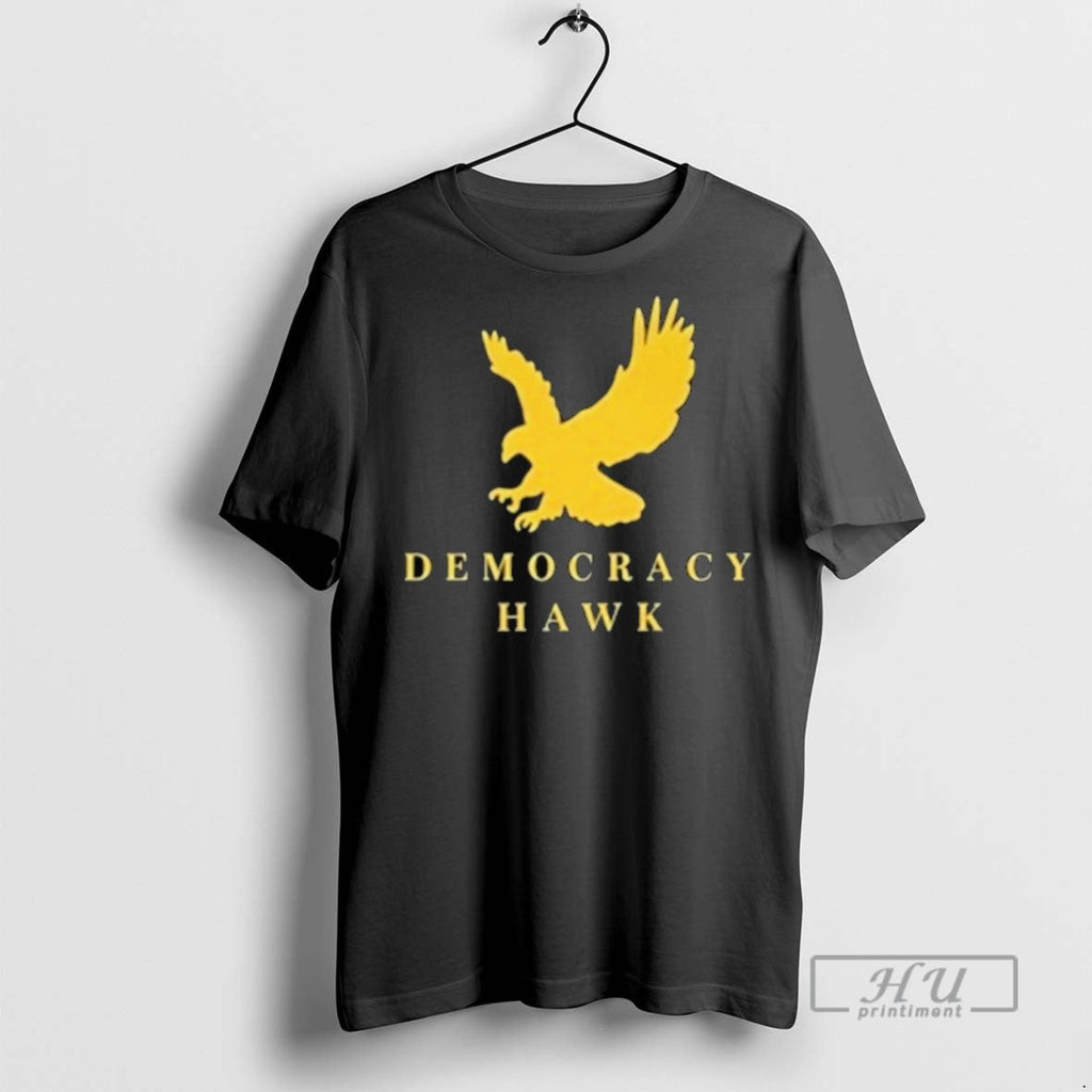 Trending Adam Kinzinger Democracy Hawk Graphic - Adult & Kids T-Shirts, Sweatshirts & Hoodies apparel design preview 1