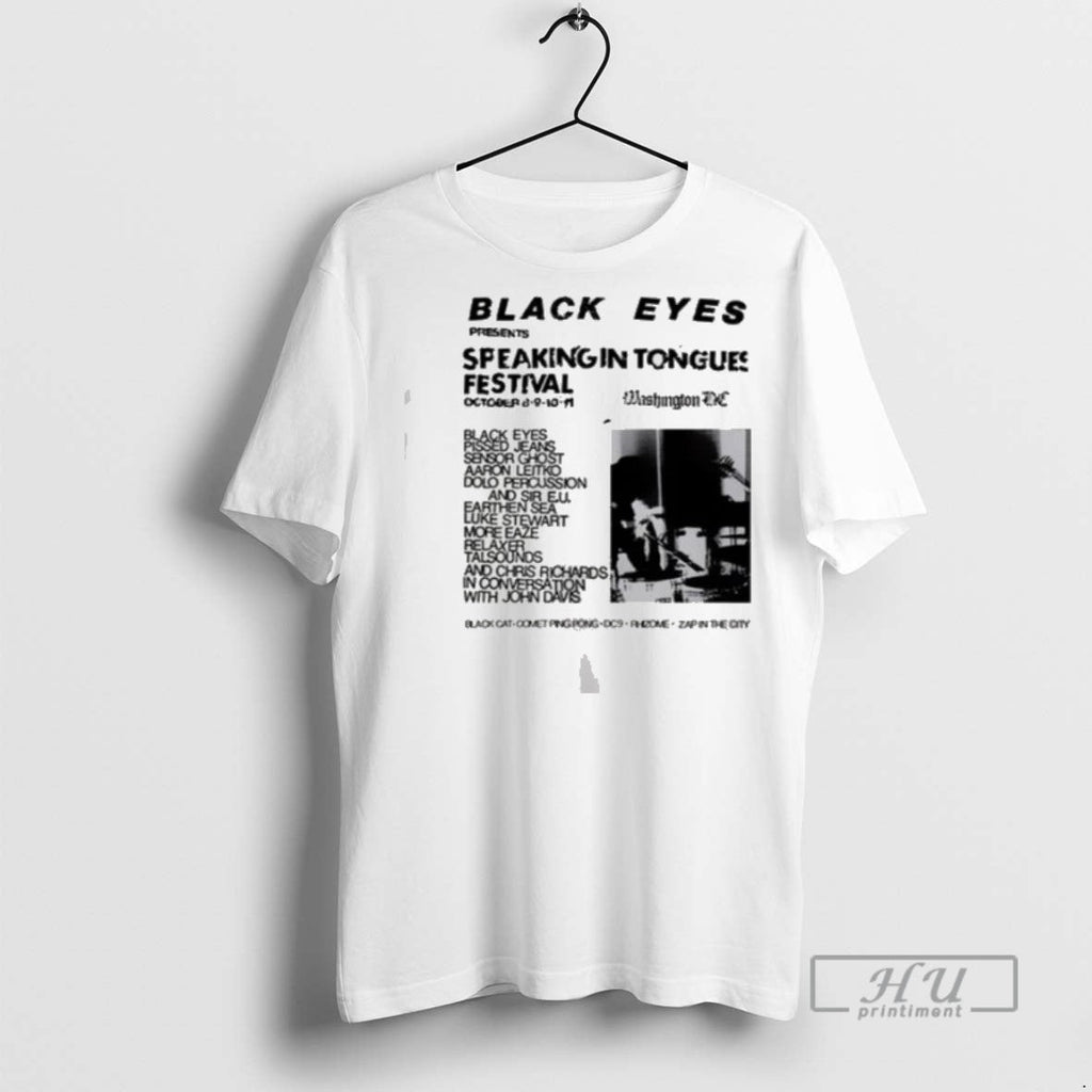 Trending Black Eyes Speaking In Tongues Festival - Adult & Kids T-Shirts, Sweatshirts & Hoodies apparel design preview 1
