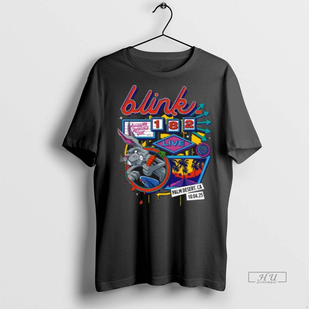 Trending Blink 182 Live At Palm Desert Ca Sep 4 2025 - Adult & Kids T-Shirts, Sweatshirts & Hoodies apparel design preview 1