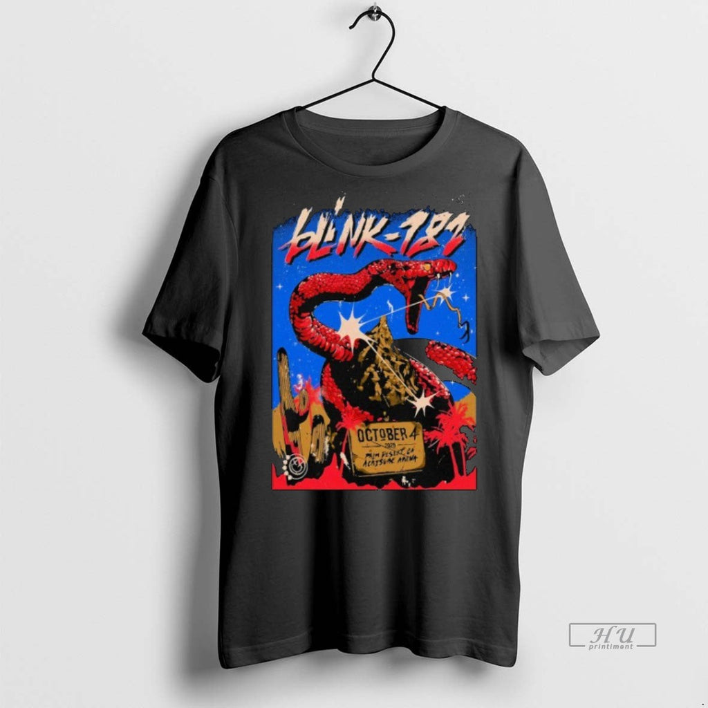 Trending Blink 182 Palm Desert Ca Acrisure Arena Tour - Adult & Kids T-Shirts, Sweatshirts & Hoodies apparel design preview 1