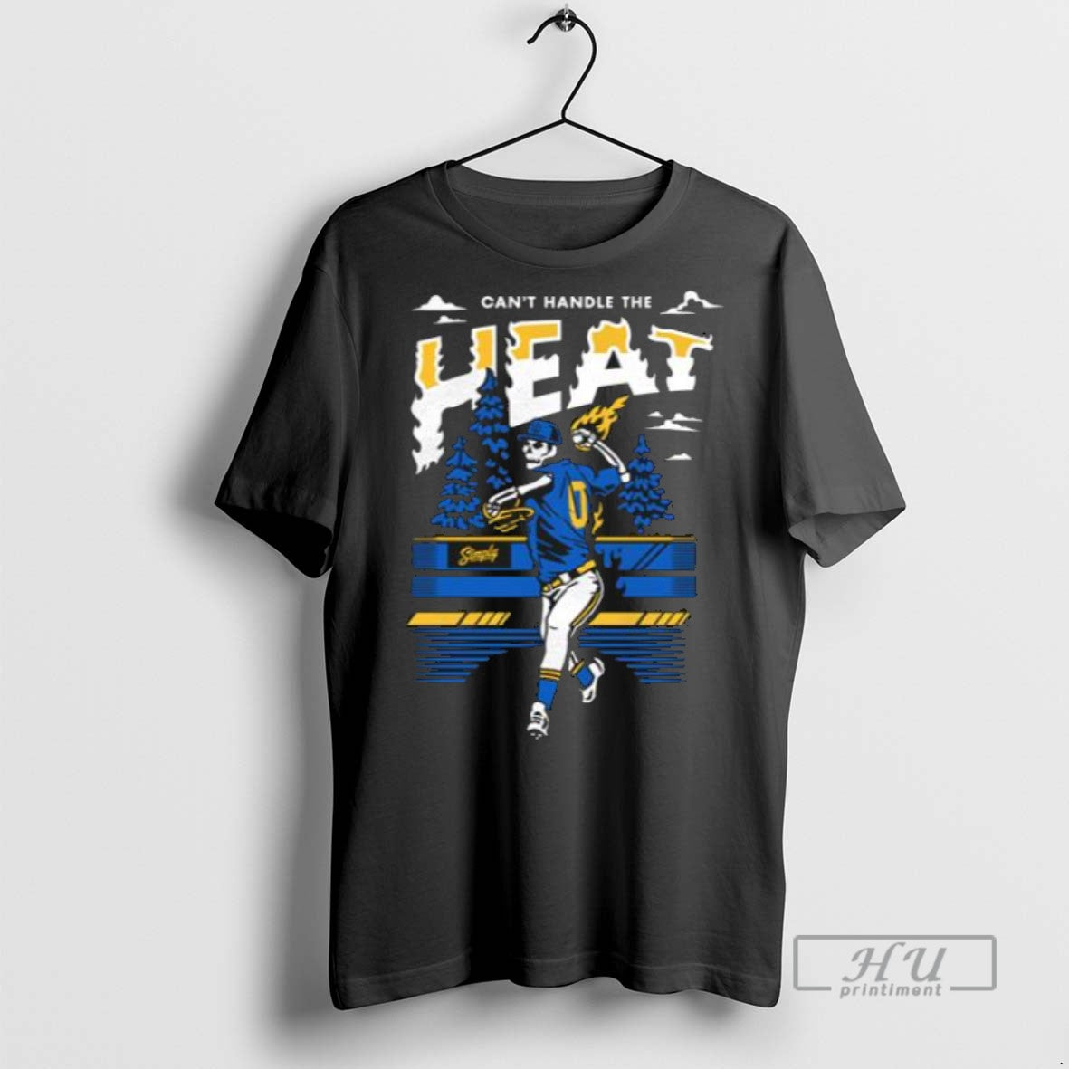 Trending Cant Handle The Heat Men - Adult & Kids T-Shirts, Sweatshirts & Hoodies apparel design preview 1