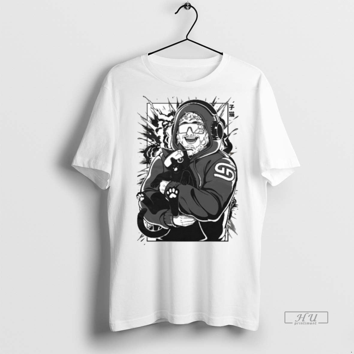 Trending Caseoh And Kitty Sweater - Adult & Kids T-Shirts, Sweatshirts & Hoodies apparel design preview 1
