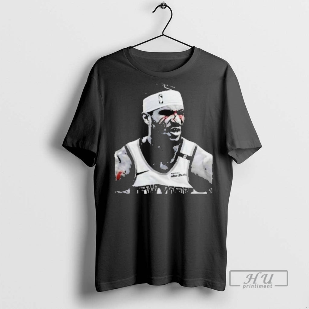 Trending Josh Hart Bleeding On The Face Graphic - Adult & Kids T-Shirts, Sweatshirts & Hoodies apparel design preview 1