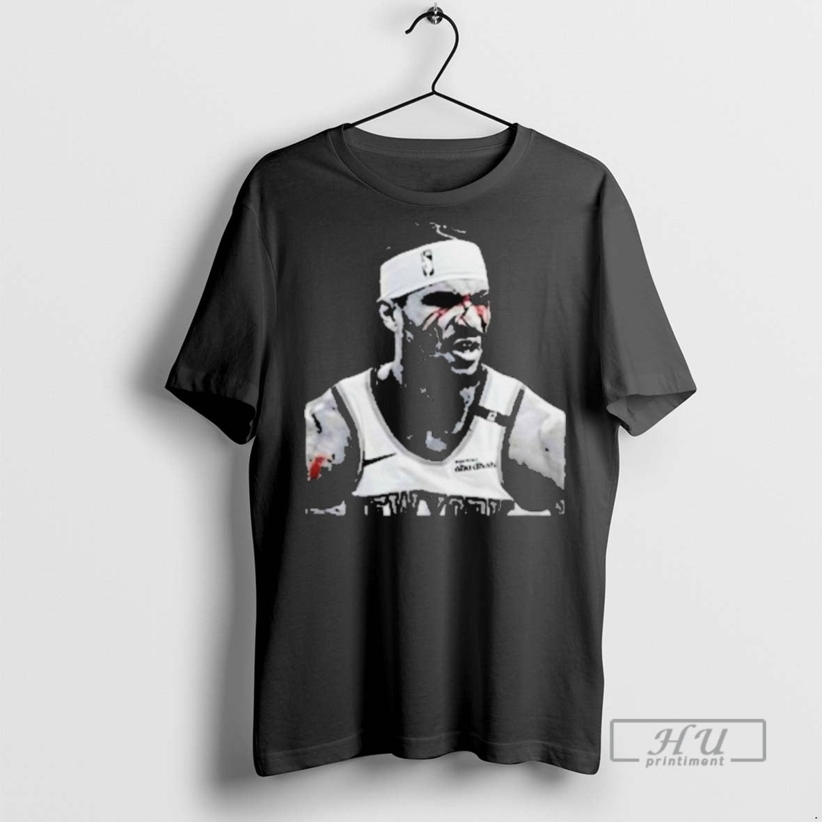 Trending Josh Hart Bleeding On The Face Graphic - Adult & Kids T-Shirts, Sweatshirts & Hoodies apparel design preview 1
