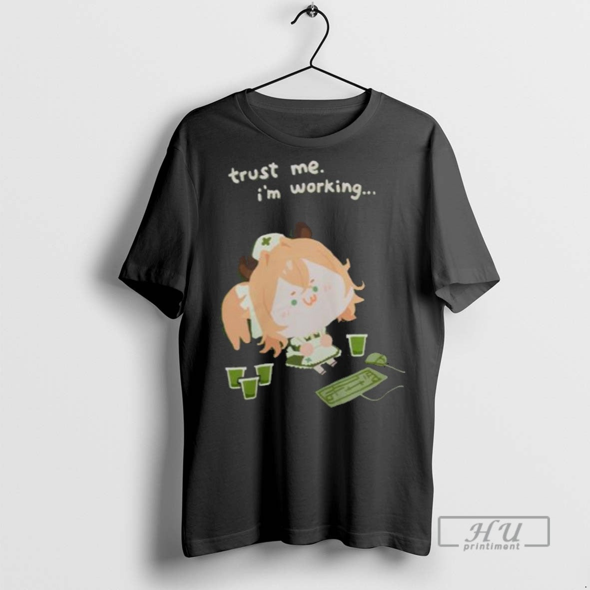 Trending Nimi Nightmare Working Men Graphic - Adult & Kids T-Shirts, Sweatshirts & Hoodies apparel design preview 1