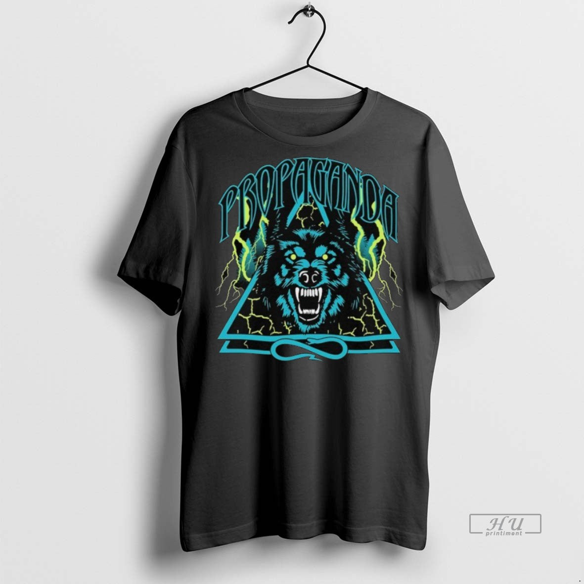 Trending Propaganda Triangle Wolf Sweater - Adult & Kids T-Shirts, Sweatshirts & Hoodies apparel design preview 1