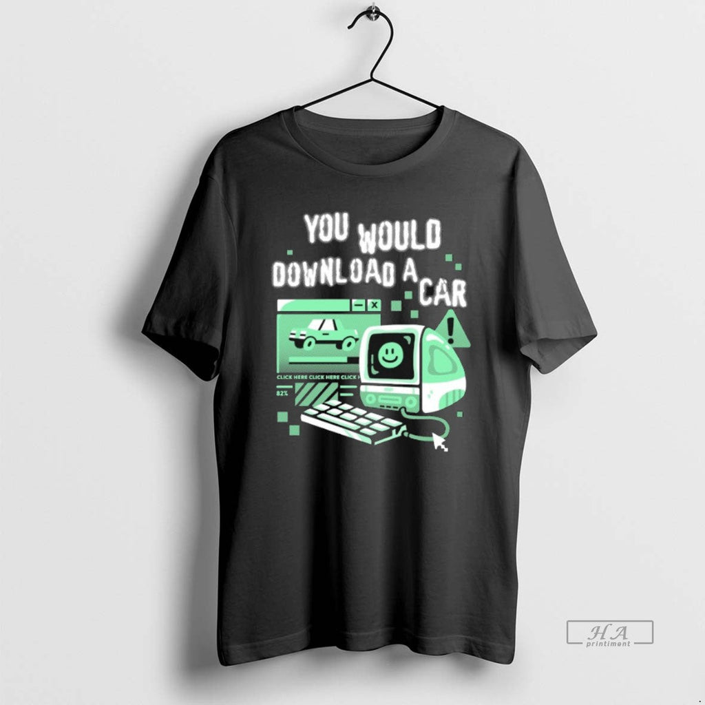 Trendy 1000 Dead Draculas You Would Download A Car - Adult & Kids T-Shirts, Sweatshirts & Hoodies apparel design preview 1