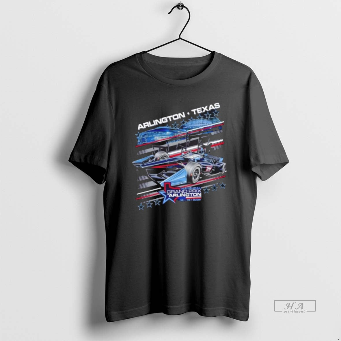 Trendy 2026 Inaugural Grand Prix Of Arlington Ghost - Adult & Kids T-Shirts, Sweatshirts & Hoodies apparel design preview 1