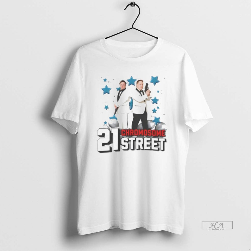 Trendy 21 Chromosome Street Graphic - Adult & Kids T-Shirts, Sweatshirts & Hoodies apparel design preview 1