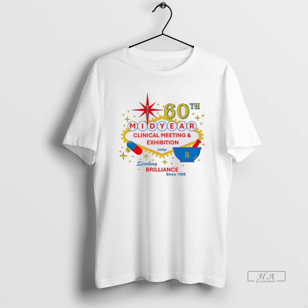 Trendy 60th Midyear Clinical Meeting And Exhibition - Adult & Kids T-Shirts, Sweatshirts & Hoodies apparel design preview 1