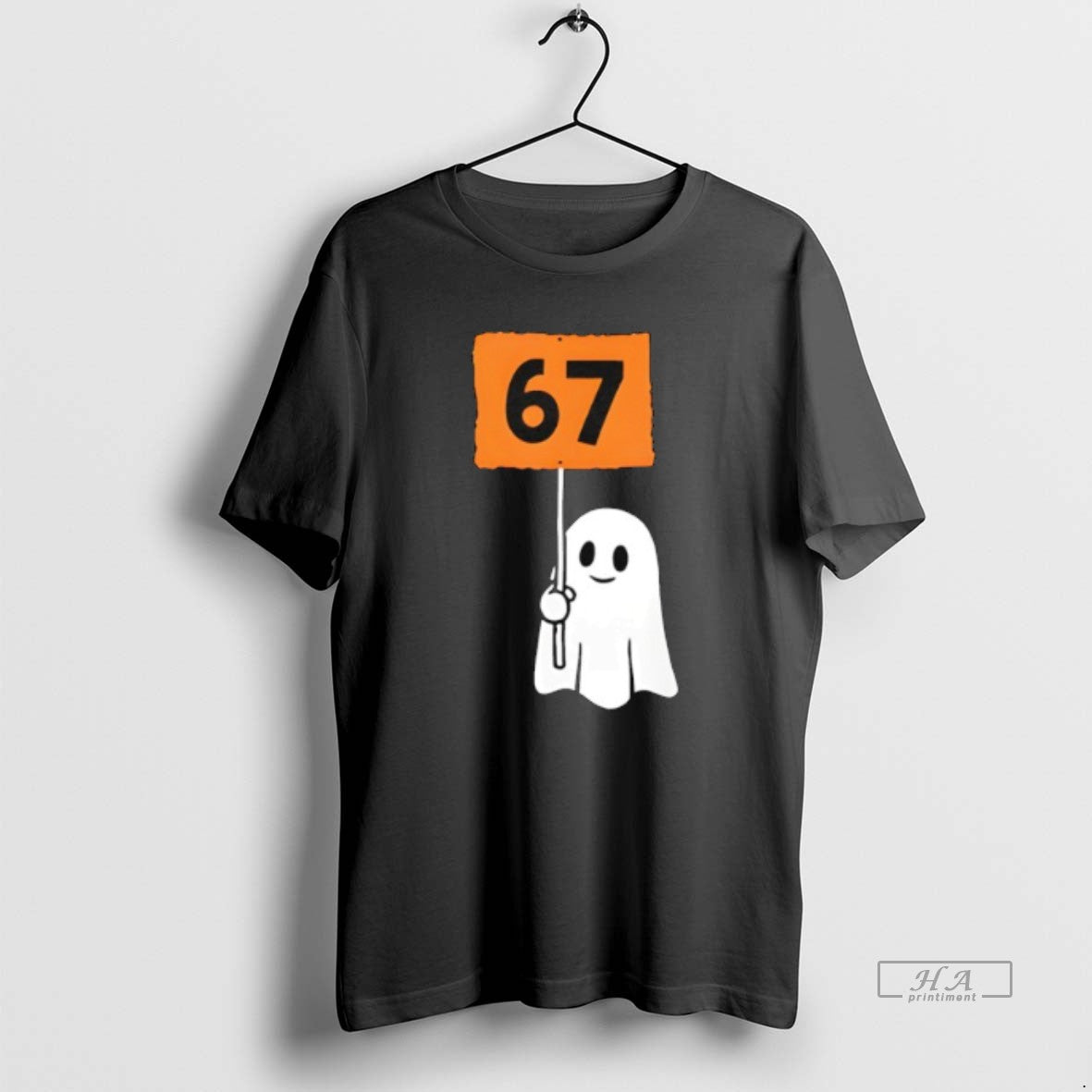 Trendy 67 Meme Humor 6 7 Funny Six Seven Halloween - Adult & Kids T-Shirts, Sweatshirts & Hoodies apparel design preview 1