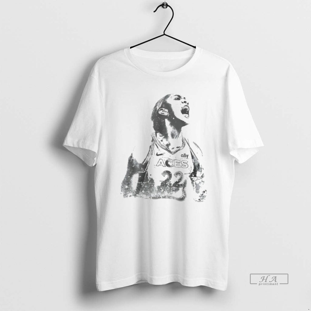 Trendy Aja Wilson Las Vegas Aces 2025 Wnba Finals Mvp - Adult & Kids T-Shirts, Sweatshirts & Hoodies apparel design preview 1