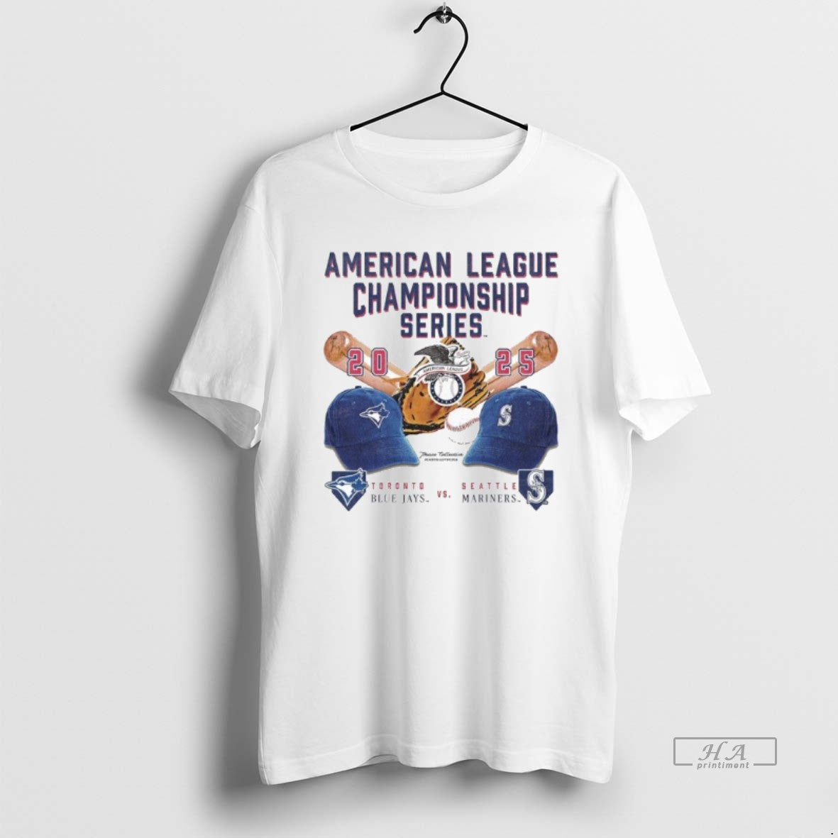Trendy Alcs 2025 Toronto Blue Jays Vs - Adult & Kids T-Shirts, Sweatshirts & Hoodies apparel design preview 1