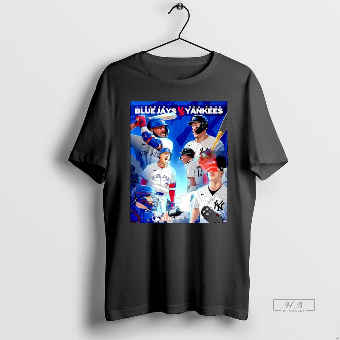 Trendy Alds 2025 Toronto Blue Jays Vs New York - Adult & Kids T-Shirts, Sweatshirts & Hoodies apparel design preview 1