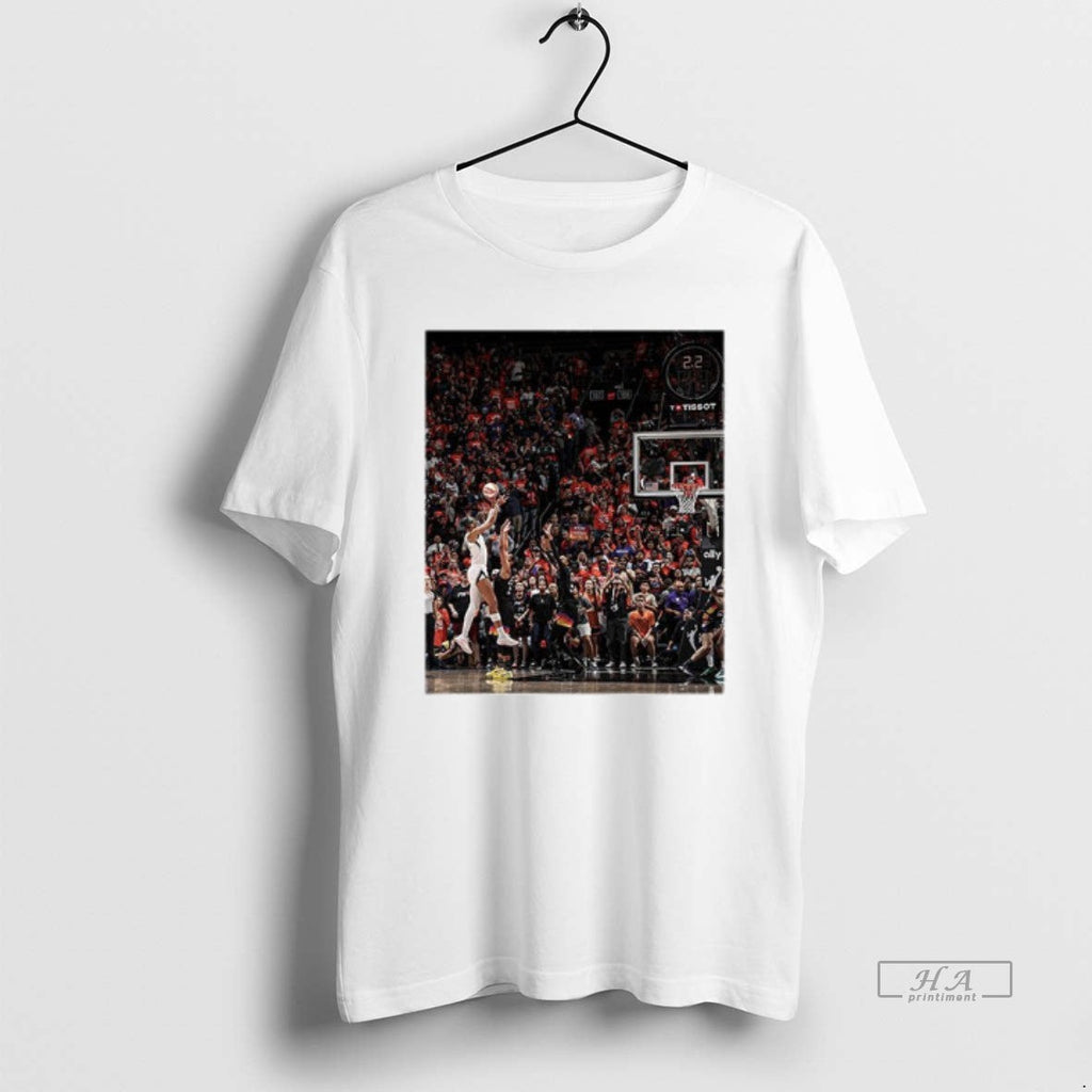Trendy Aja Wilson Game Winner Photo Ceramic And - Adult & Kids T-Shirts, Sweatshirts & Hoodies apparel design preview 1