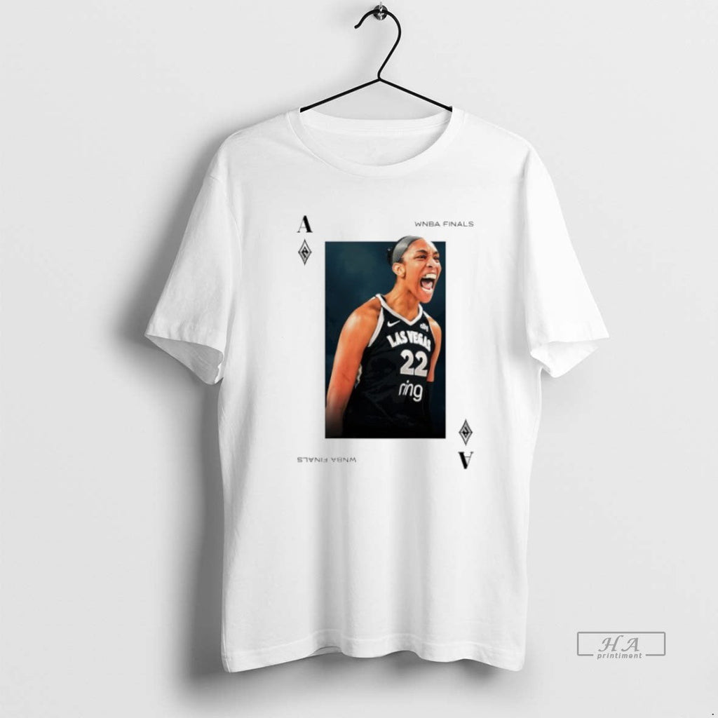 Trendy Aja Wilson Wnba Finals Mvp Las Vegas Aces 2025 - Adult & Kids T-Shirts, Sweatshirts & Hoodies apparel design preview 1