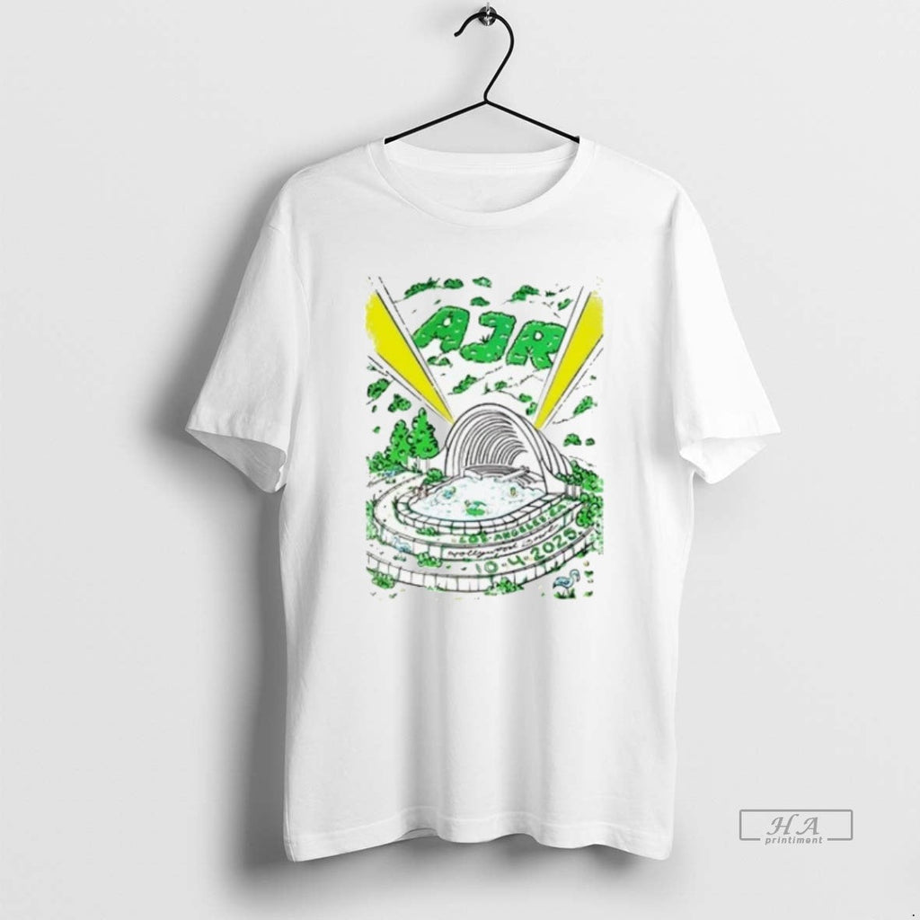 Trendy Ajr Oct 4 2025 Hollywood Bowl Los Angeles Ca - Adult & Kids T-Shirts, Sweatshirts & Hoodies apparel design preview 1