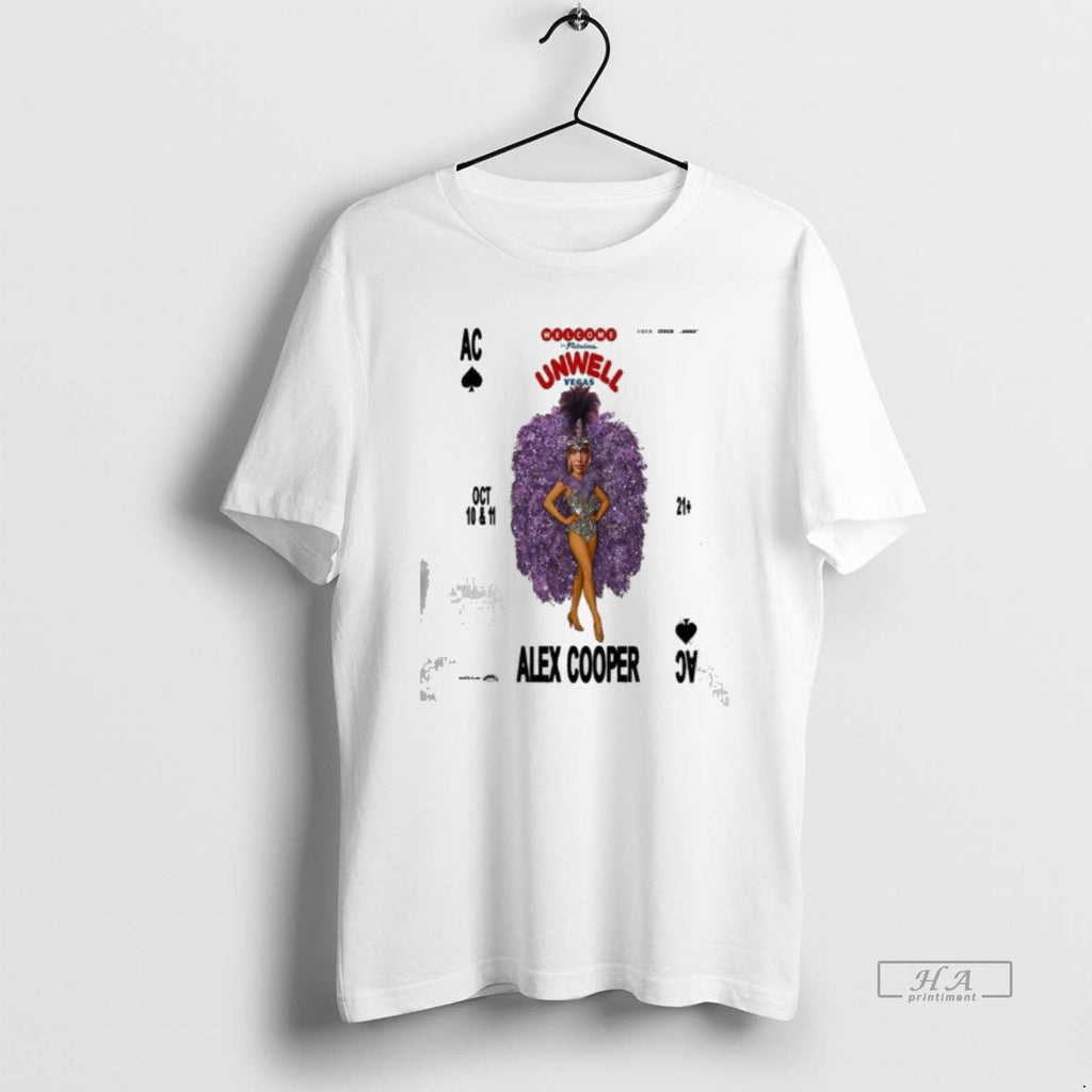Trendy Alex Cooper Welcome To Fabulous Unwell Vegas - Adult & Kids T-Shirts, Sweatshirts & Hoodies apparel design preview 1