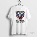 Trendy American Flag Eagle Im Not Sure How I Survived - Adult & Kids T-Shirts, Sweatshirts & Hoodies apparel design preview 1