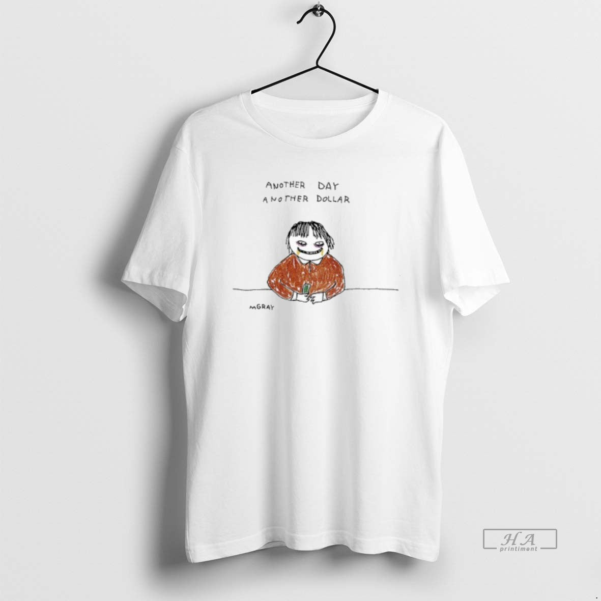 Trendy Another Day Dollar Smiling Face - Adult & Kids T-Shirts, Sweatshirts & Hoodies apparel design preview 1