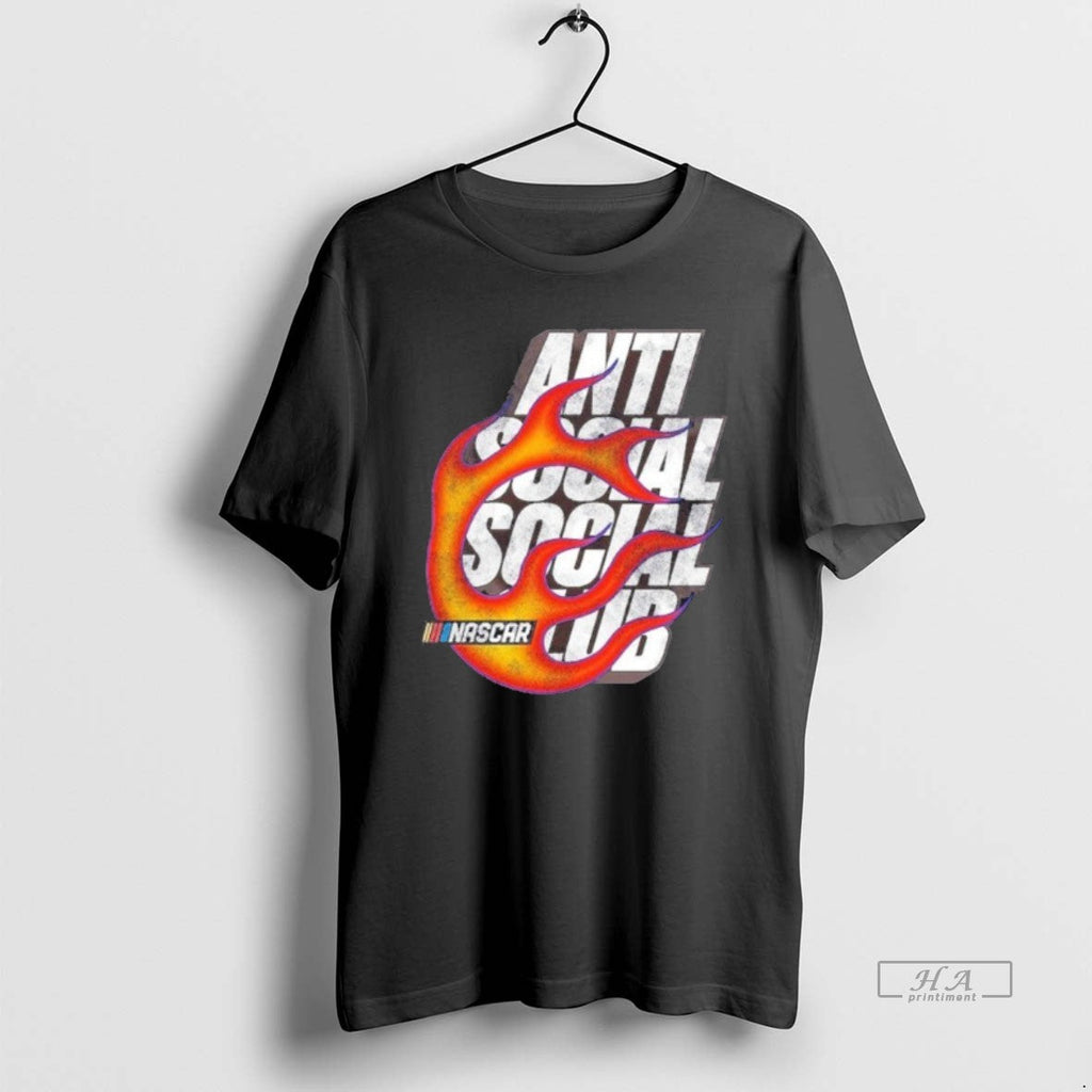 Trendy Anti Social Club X Nascar Daytona - Adult & Kids T-Shirts, Sweatshirts & Hoodies apparel design preview 1