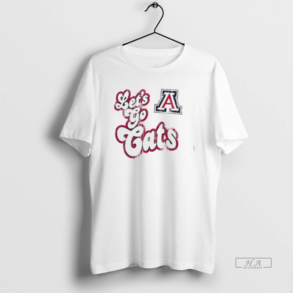 Trendy Arizona A Lets Go Cats - Adult & Kids T-Shirts, Sweatshirts & Hoodies apparel design preview 1