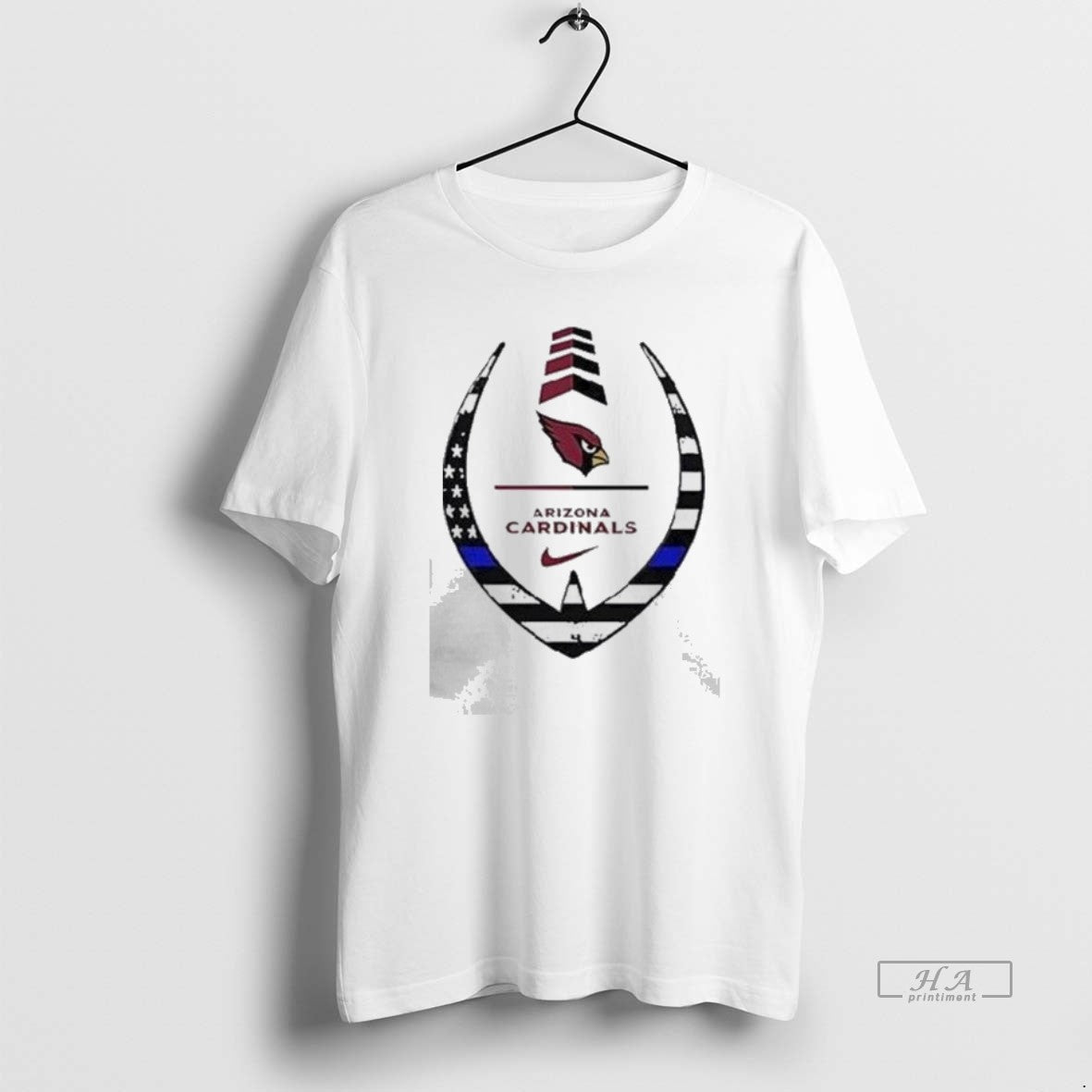 Trendy Arizona Cardinals Police Law Enforcement - Adult & Kids T-Shirts, Sweatshirts & Hoodies apparel design preview 1
