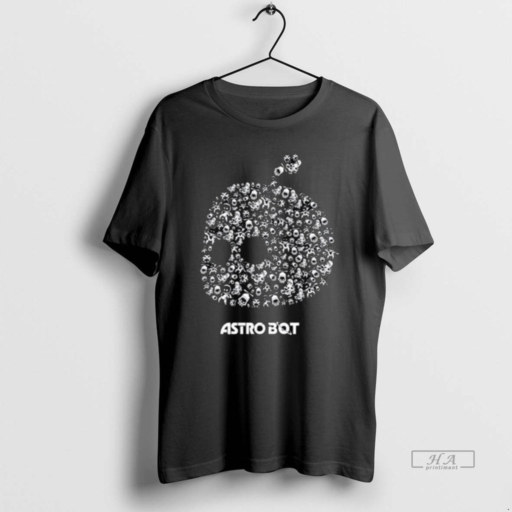 Trendy Astro Bot Mosaic Style Long Sleve - Adult & Kids T-Shirts, Sweatshirts & Hoodies apparel design preview 1