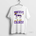 Trendy Barstool Justin Jefferson Minnesotas Coldest - Adult & Kids T-Shirts, Sweatshirts & Hoodies apparel design preview 1