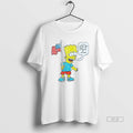 Trendy Bart Simpson Usa Flag I Will Never Be Able To - Adult & Kids T-Shirts, Sweatshirts & Hoodies apparel design preview 1