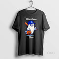 Trendy Blue Crew Dodgers Happy Halloween Boo Ghost - Adult & Kids T-Shirts, Sweatshirts & Hoodies apparel design preview 1