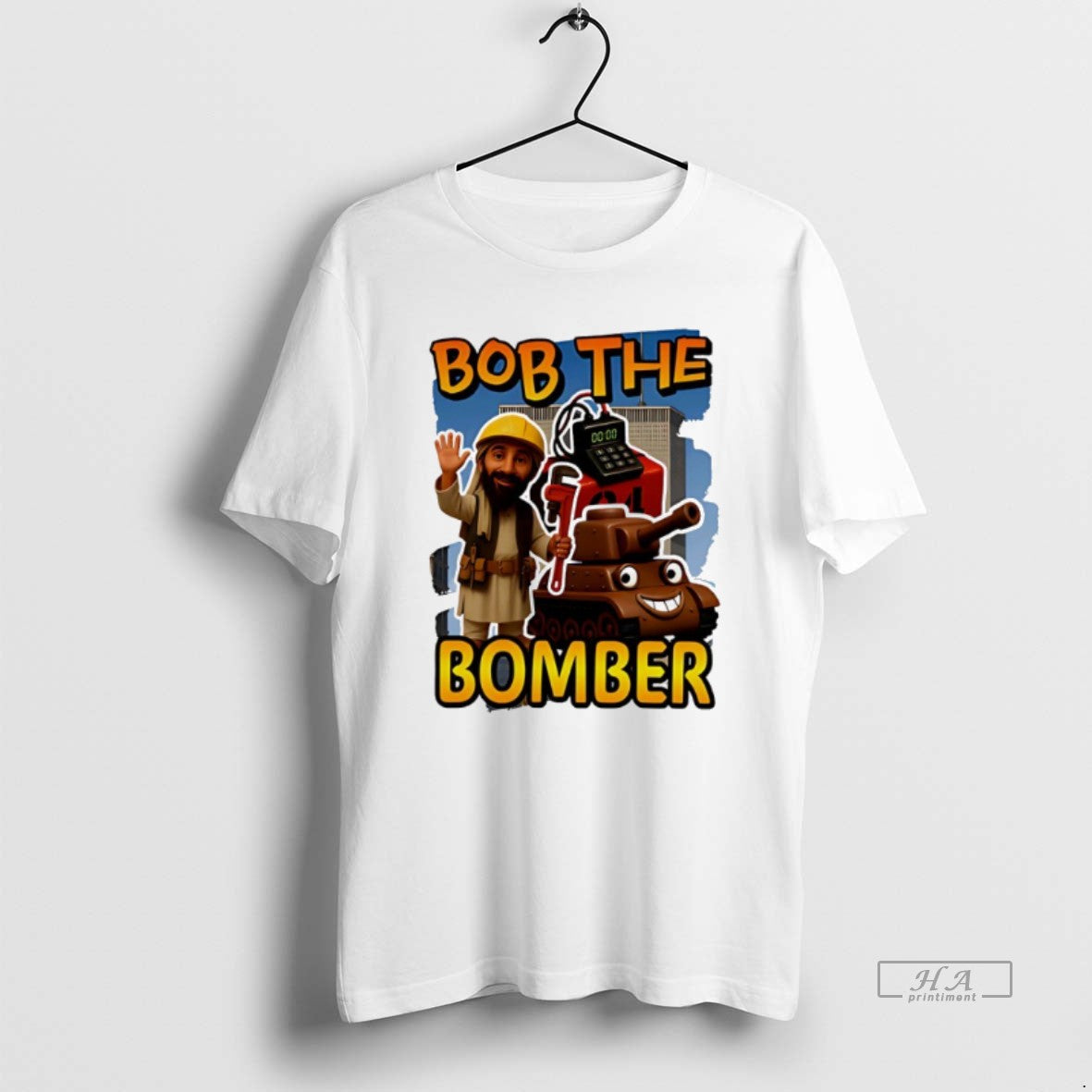 Trendy Bob The Bomber Graphic - Adult & Kids T-Shirts, Sweatshirts & Hoodies apparel design preview 1