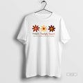 Trendy Boho Fall Floral Christian Grateful Thankful - Adult & Kids T-Shirts, Sweatshirts & Hoodies apparel design preview 1