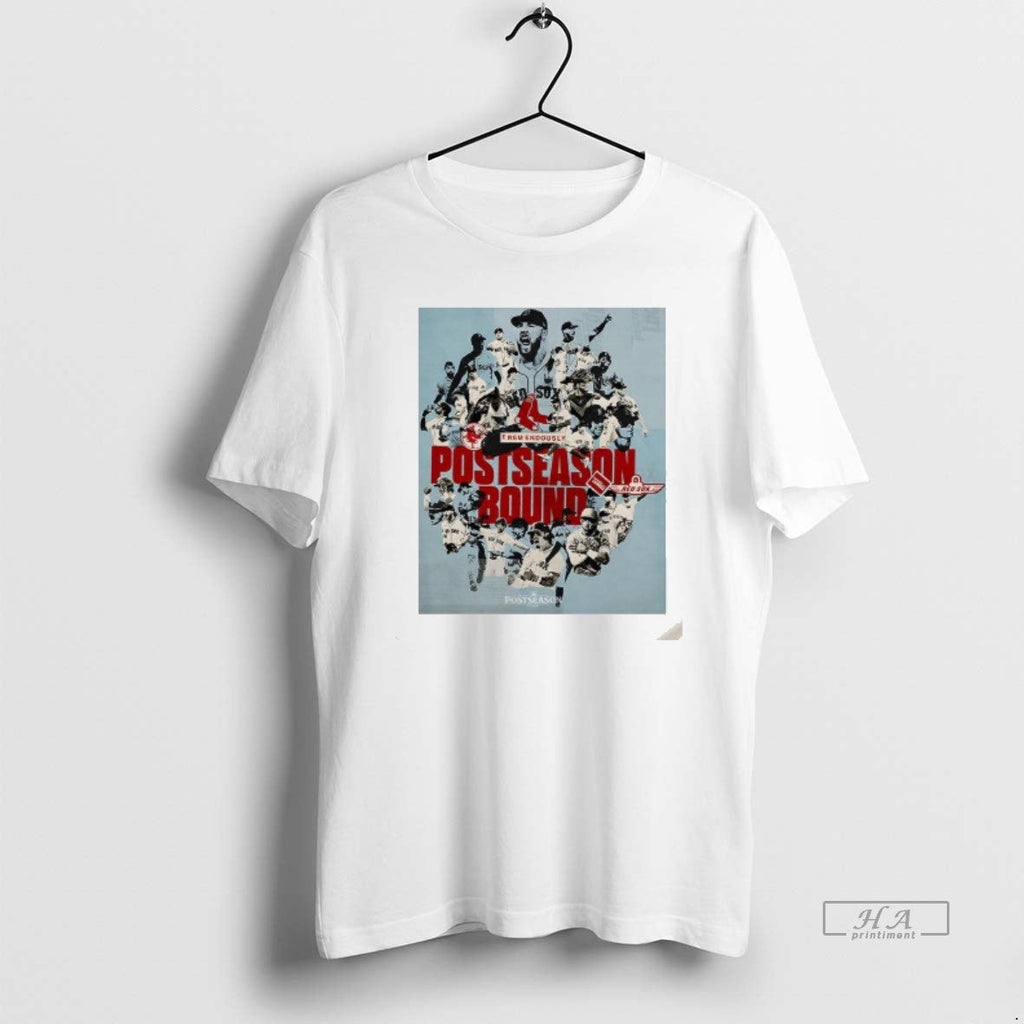 Trendy Boston Red Sox Baseball Postseason Bound 2025 - Adult & Kids T-Shirts, Sweatshirts & Hoodies apparel design preview 1