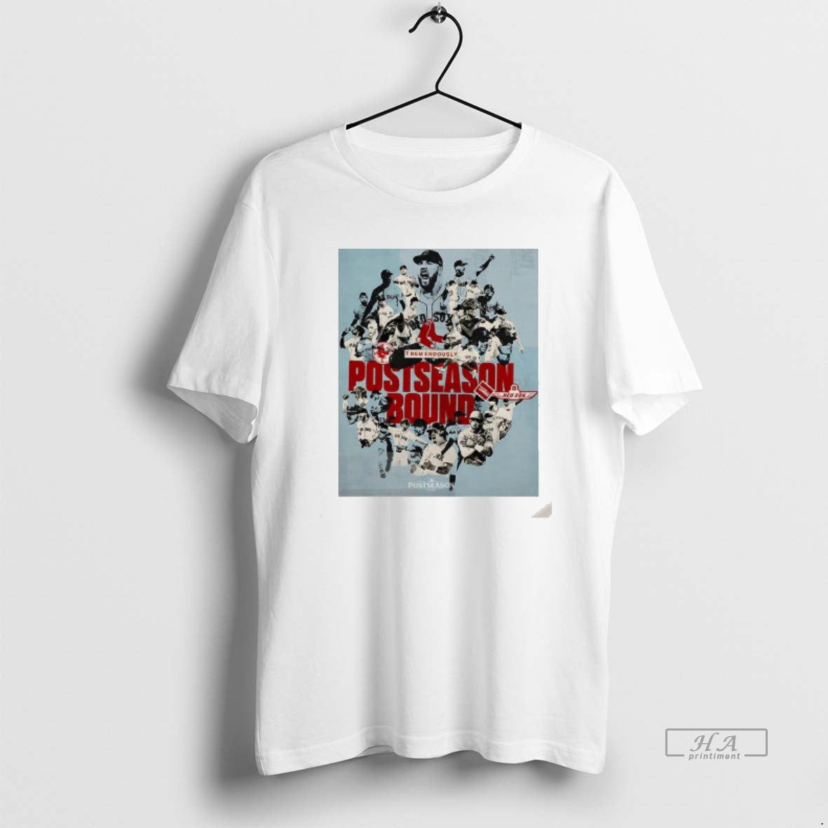 Trendy Boston Red Sox Baseball Postseason Bound 2025 - Adult & Kids T-Shirts, Sweatshirts & Hoodies apparel design preview 1