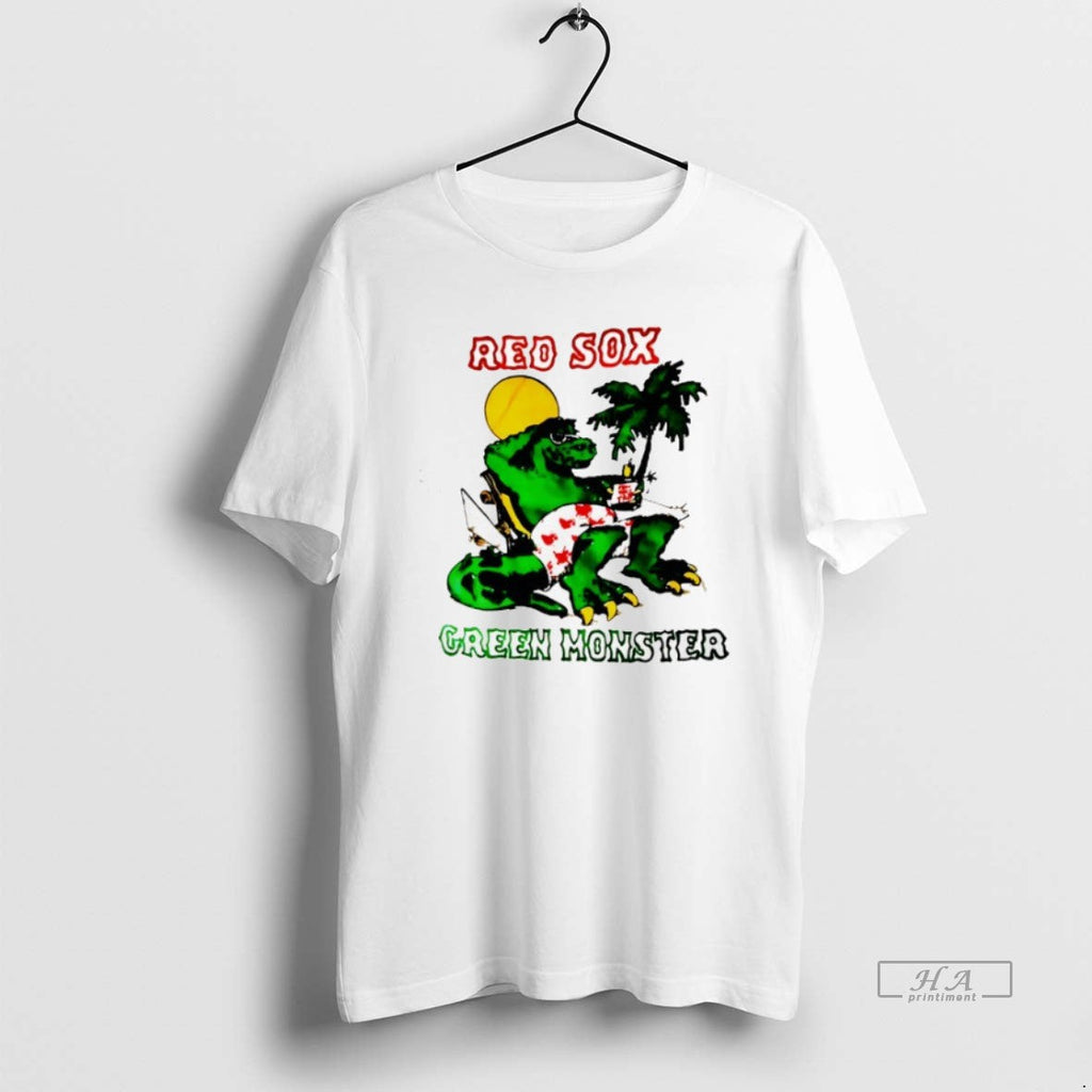 Trendy Boston Red Sox Green Momster - Adult & Kids T-Shirts, Sweatshirts & Hoodies apparel design preview 1