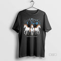 Trendy Broncos X London Game Three Horse Power - Adult & Kids T-Shirts, Sweatshirts & Hoodies apparel design preview 1