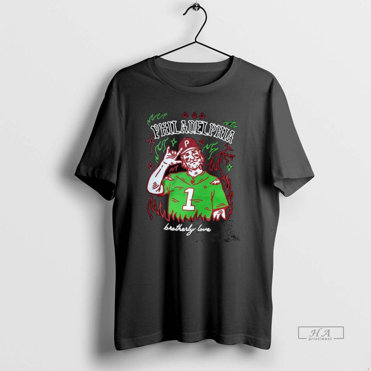 Trendy Bryce Harper Philadelphia Phillies Baseball - Adult & Kids T-Shirts, Sweatshirts & Hoodies apparel design preview 1
