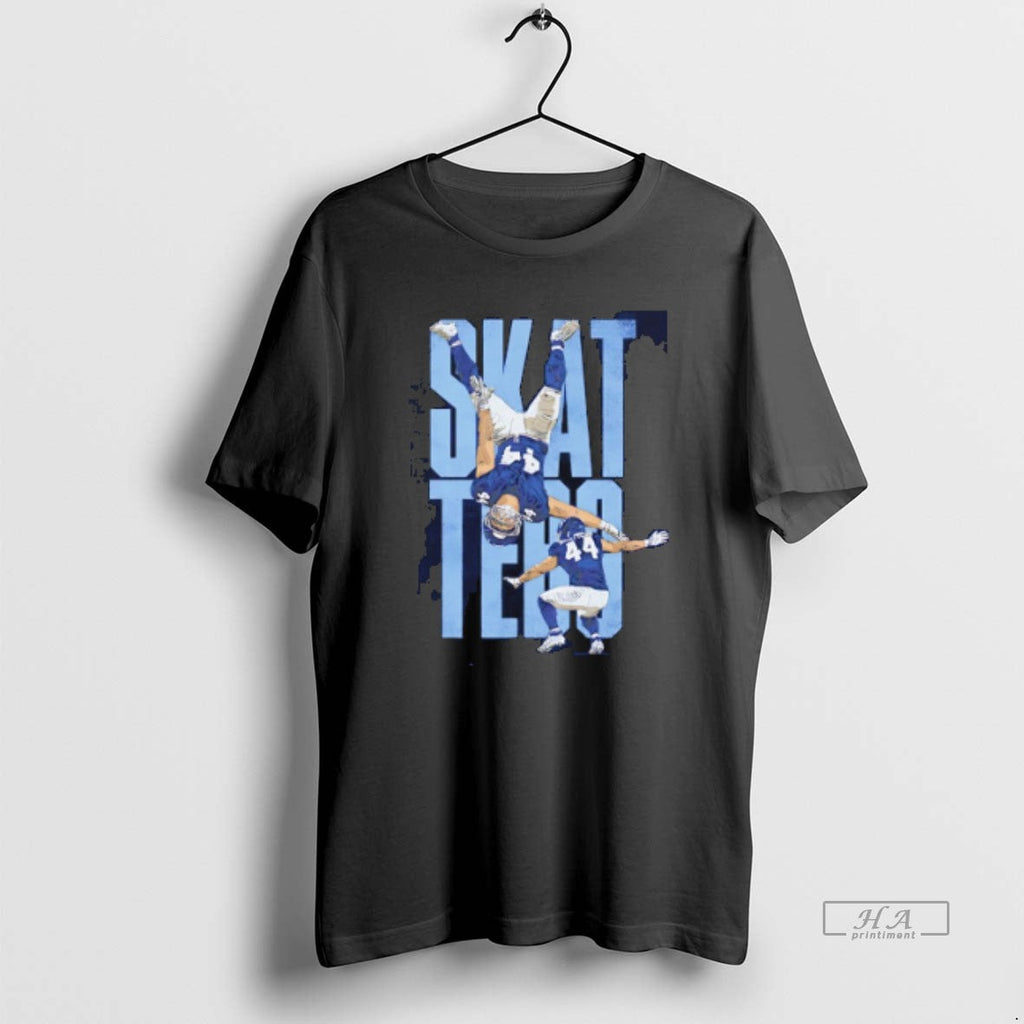 Trendy Cam Skattebo New York Giants Back Flip - Adult & Kids T-Shirts, Sweatshirts & Hoodies apparel design preview 1