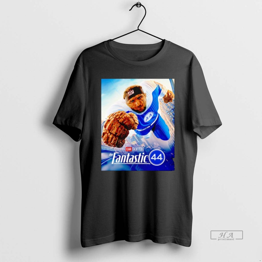 Trendy Cam Skattebo The Fantastic 44 New York Giants - Adult & Kids T-Shirts, Sweatshirts & Hoodies apparel design preview 1