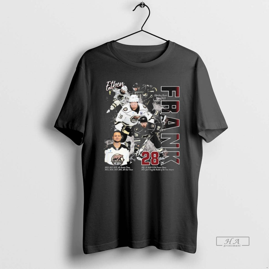 Trendy Capitals Frank Hershey Bears Ahl All Rookie - Adult & Kids T-Shirts, Sweatshirts & Hoodies apparel design preview 1