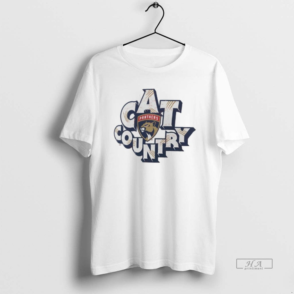Trendy Cat Country Florida Panthers Hockey - Adult & Kids T-Shirts, Sweatshirts & Hoodies apparel design preview 1