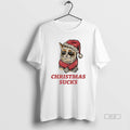 Trendy Cat Funny Christmas Sucks - Adult & Kids T-Shirts, Sweatshirts & Hoodies apparel design preview 1