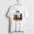 Trendy Cats Because People Are Scary Halloween - Adult & Kids T-Shirts, Sweatshirts & Hoodies apparel design preview 1